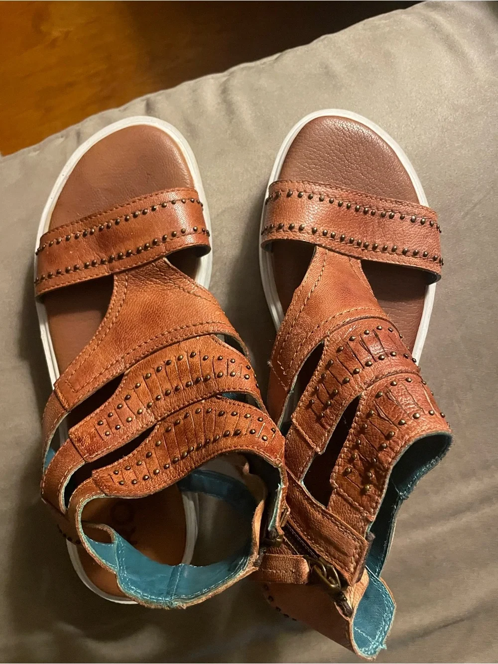 Bed Stu Roan Leather Sandals